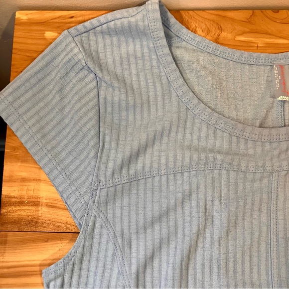 FREE PEOPLE MOVEMENT TEMPO RIBBED BABY TEE - Picture 7 of 11